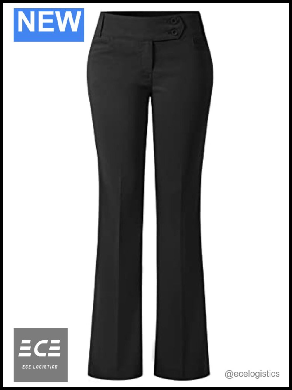 Design by Olivia Bootcut Dress Pants Stretch Work Slacks